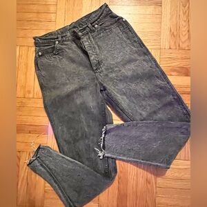 Vintage black acid wash LEE jeans